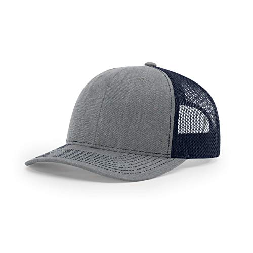 Image of Richardson 112P Patterned Snapback Trucker Hat - Custom Leather Patch Hat | No Minimals | Volume Tiered Pricing