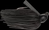Strike King Bitsy Flip Flipping Jig 3/8 oz. Weedless Bitsy Bug Skirted Bass Jig Color: Black