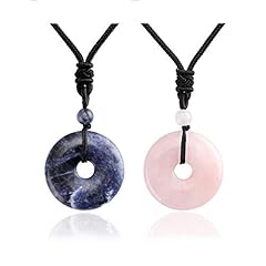 2pcs(Rose Quartz+Sodalite)