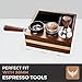 KNODOS 58mm Espresso Knock Box and Tamping Station Espresso Accessories Organizer Box