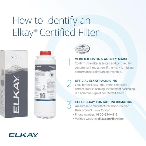 Image of Elkay Genuine WaterSentry 51600C High Capacity Replacement Filter
