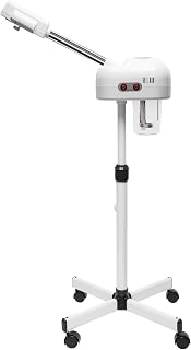 Facial Steamer, Professional Face Steamer 800W Vapozon Beauty Sprayer Face Cold Spray Machine Facial Sauna Ozone Steamer 50Hz Adjustable Height, for Salon Home Spa