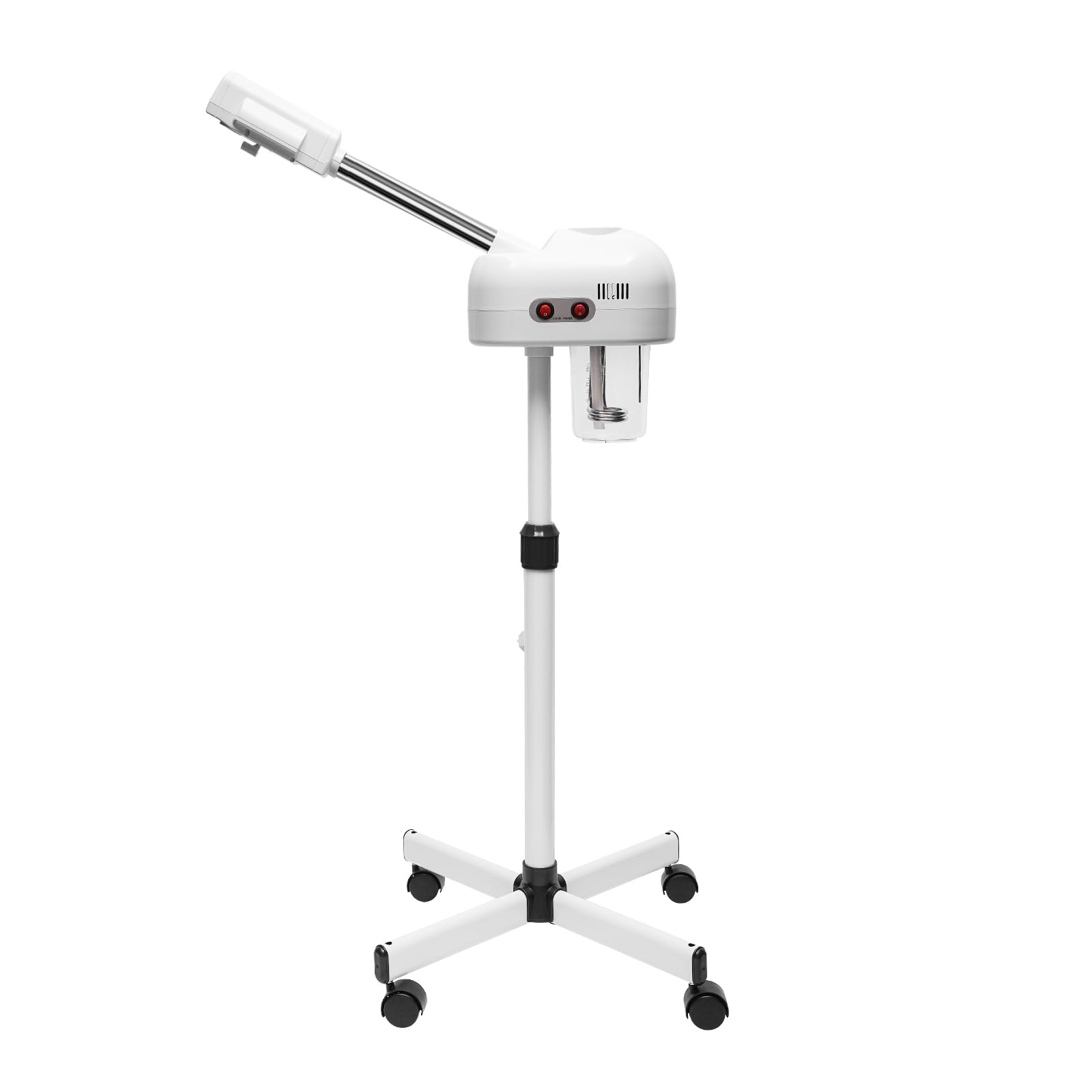 Gesichtssauna Verdampfe Professionelle Vertikaler Gesichtsdampfer Gesichtssauna mit 750ml Wassertank Beauty Studio Vaporizer Facial Steamer für Krankenhäusern, Schönheitssalons