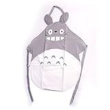 1 X Hayao Miyazaki Totoro Gray Apron by Venz