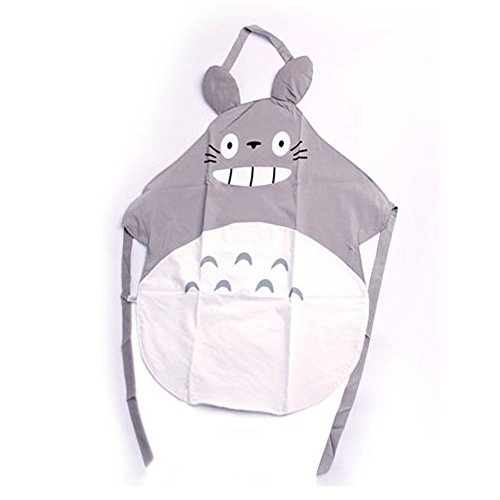 1 X Hayao Miyazaki Totoro Gray Apron by Venz