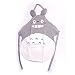 1 X Hayao Miyazaki Totoro Gray Apron by Venz