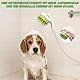 Hundedusche Duschkopf - 2 in 1 Hundefriseur Zubehör, Weiche Gummizehen feine Fellpflege Hunde, Hochdruck-Wasserfluss tiefe Reinigung, Lose Haare & Dreck entfernen Doppeleffekt-Reinigung