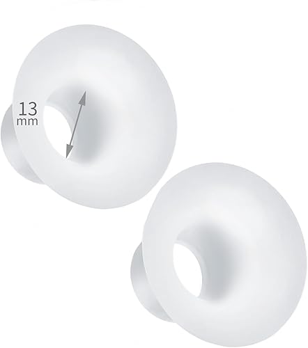 Insertos de brida de 0.512 in para MedelaSpectratsretemomcozyElvienavibellababy Sacaleches Escudos de pecho de 0.945 in. Reduzca el túnel de pezón
