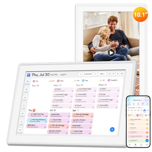 10.1" Smart Family Calendar Display