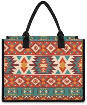 Canvas Handbag Large Capacity Reusable Shoulder Bag Waterproof Personalized Gift Bag
