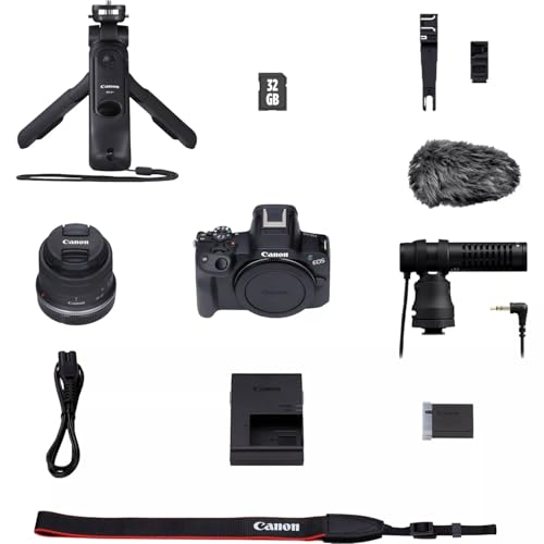Canon EOS R50 Kit Creator Cámara Mirrorless con Objetivo y Accesorios - Fernando Cortés