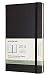 Moleskine 18 Month Weekly Horizontal Planner, Large, Black, Hard Cover (5 x 8.25)