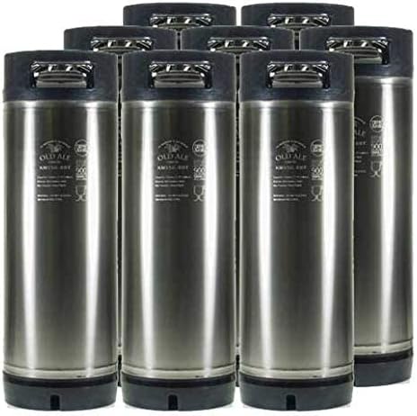 5 Gallon Home Brew Keg - New Ball Lock - Stainless Steel Product Tank (6 Pack)