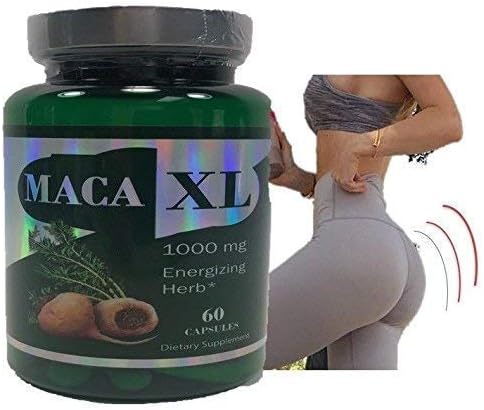 Maca Capsules Original Pill Shape Buttocks Bigger Butt Booty Shaper Super MACAXL Get a Bigger Booty