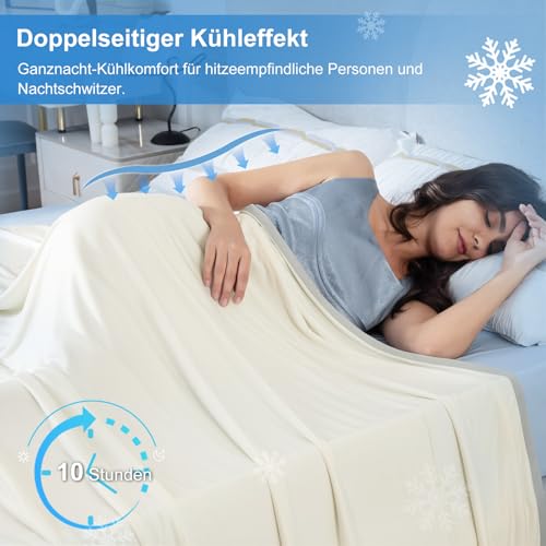 PHF Kühldecke 230x270cm, Arc-Chill Q-Max>0.5 doppelseitige selbstkühlende Kühldecke… – Ansicht 3