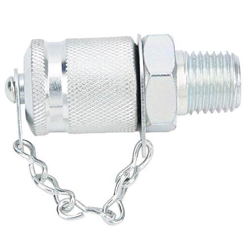 Image of High-Pressure Hydraulic Testing Adapter with NPT /4 Thread for Temperature & Pressure Testing in Hydraulic Systems - Compatible with Standard Test Equipment