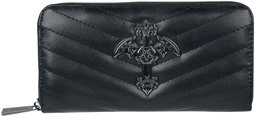 Lost Queen Glow Of The Cross Wallet - Gothic Alternative Styl - Black/One Size2