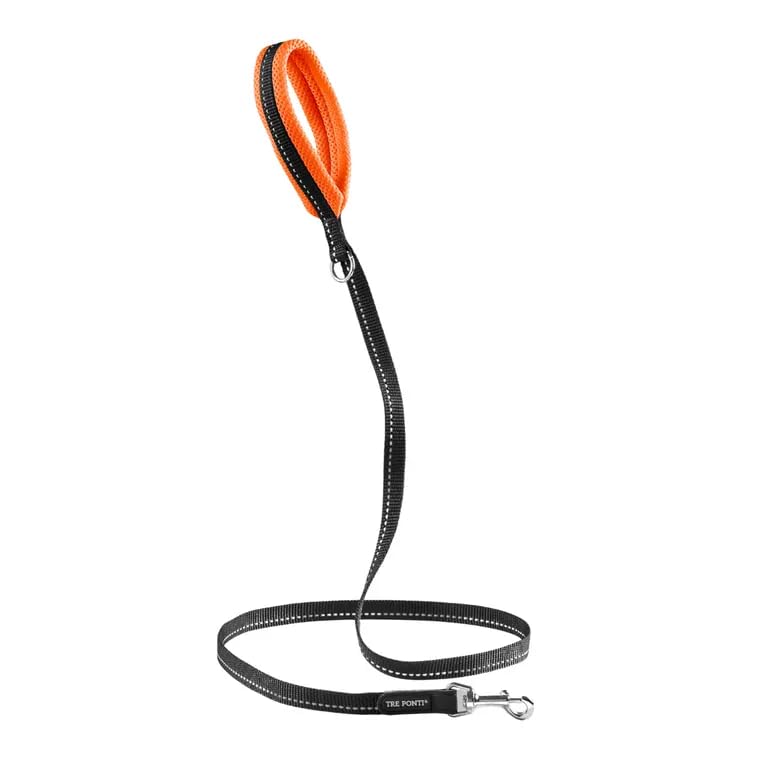 TRE PONTI GUINZAGLIO RETE MESH (ARANCIONE FLUO)