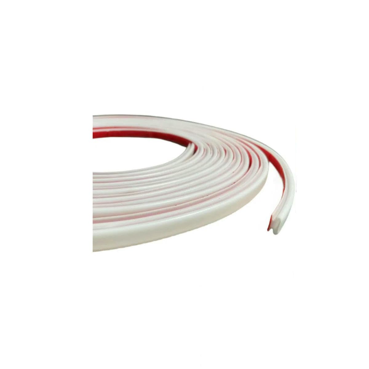 1 roll Length of 6M Rubber Weather Stripping Seal Strip for Doors/, Waterproof Self-Adhesive Weatherstrip Soundproofing- -6mm-10mm-6M