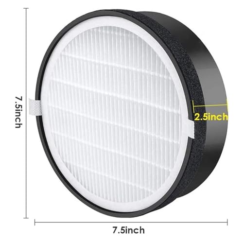 Filtre de rechange LV-H132 compatible Levoit contre les poils d'animaux