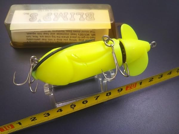 Amazon.co.jp: オールドブリンプス ミスターマウス 3/4oz 8cm #イエロ