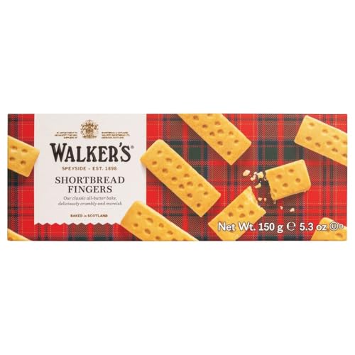 Walkers Shortbread Fingers 150 g Traditionelle schottische Butterkekse