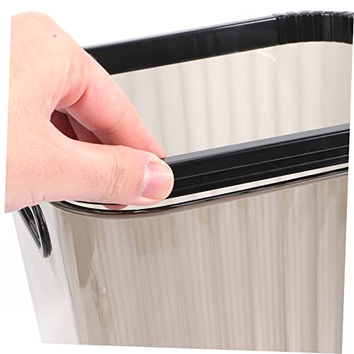 Caneca de basura rectangular Outanaya para dormitorio y cocina miniatura 4