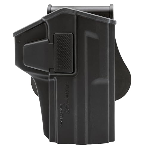 Image of P2P Secure 68P Paddle Holster (Right Hand) - OWB Carry Holster for CO2-Powered Less-Lethal Launcher