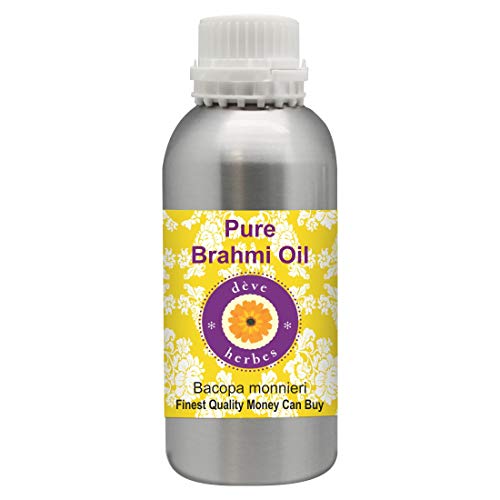 Huile de Brahmi pure de qualité thérapeutique naturelle pour rituels de soin capillaires