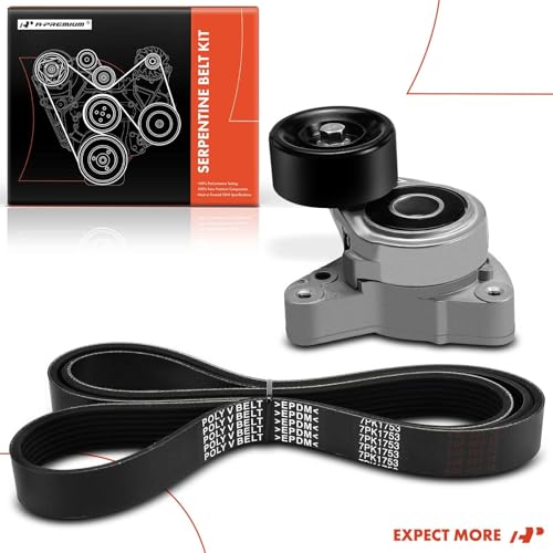 A-Premium Engine Serpentine Belt Drive Kit Compatible with Honda CR-V CRV 2009 & Acura TSX 2007-2008 - 2.4L by A-Premium - Image 8