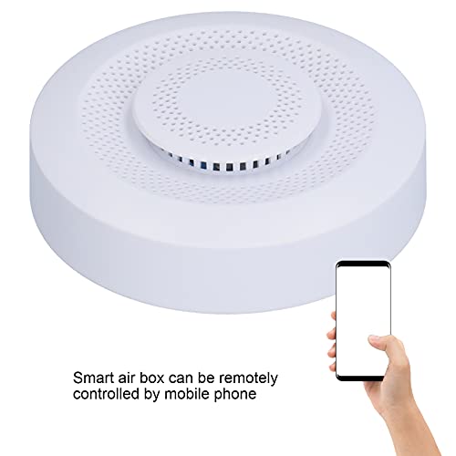 BORDSTRACT Monitor WiFi Intelligente della Qualità Dell'Aria con Sensori di Formaldeide, COV, CO2, Temperatura E Umidità Per La Casa