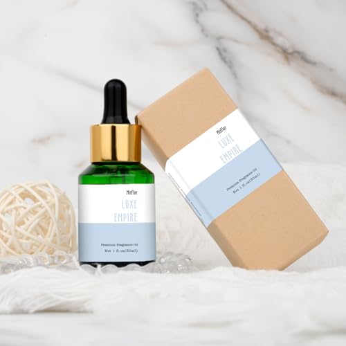 Image of Luxe Empire Fragrance Oil, MitFlor Essential Diffuser Oil, Men's Cologne Scents, Fragrance Oil for Candle Soap Making, Home Diffusing, Perfume, Beard Oil and More, 30ml