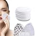 Reusable Makeup Remover Pads, 16 PCS Organic Bamboo Cotton Rounds Reusable Cotton Pads Face Cleansing Cloths Toner Pads Facial Makeup Pads with Laundry Bag & Storage Bag