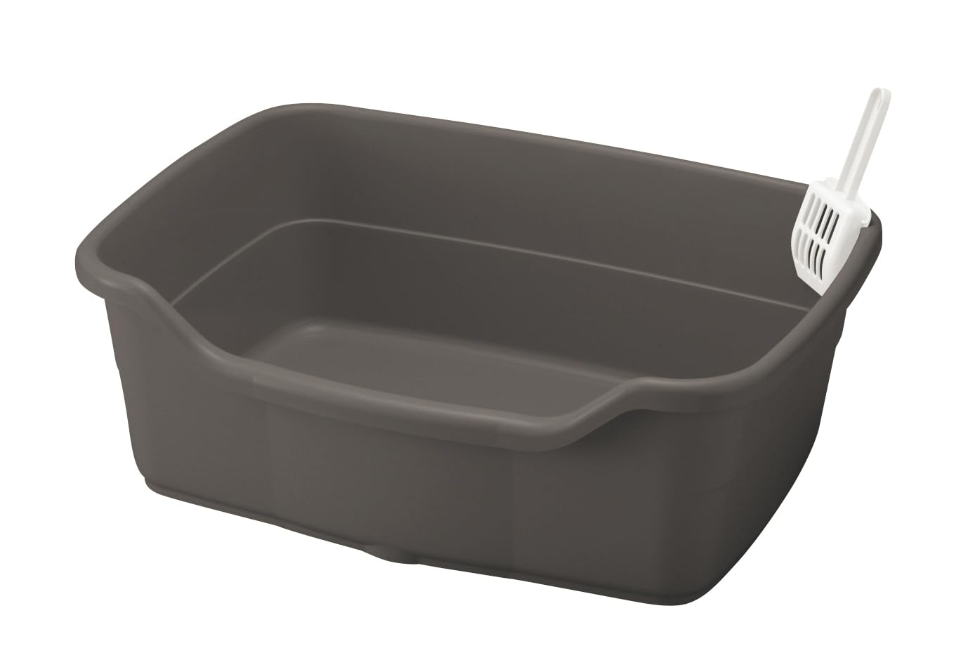 Amazon | リッチェル ラプレネコトイレ深型60 ダークグレー