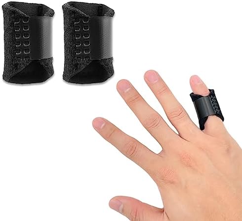 LICQIC Finger Splint, Finger Support, 2 Pcs Pinky Finger Splint