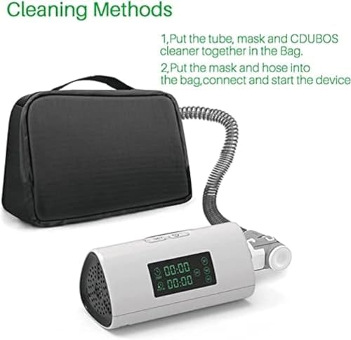 Poggapp CPAP Cleaning Machine, Portable CPAP Cleaner and Sanitizer with LED Display CPAP Sanitizer Disinfection Tool for Cpap Machine, Air Tube, Mask - Image 4