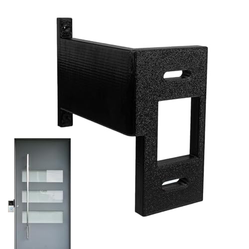 Soporte de esquina para timbre – Carcasa antirrobo dispositivo – Para puerta de anillo, para patio, garaje, interior y exterior, puerta de casa, puerta de jardín, patio, garaje, lugar de trabajo