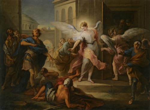 Poster Image Déco D'Art Murale Carle Van Loo impression sur toile