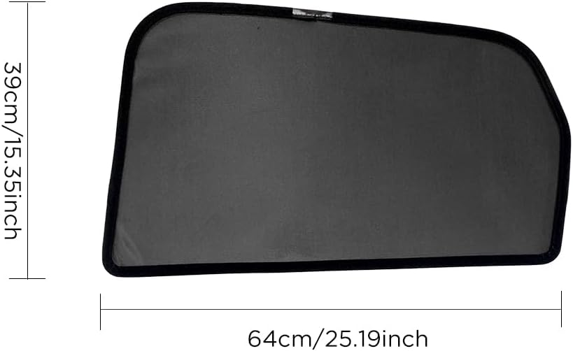FEISHILINIYA Magnetic Rear Side Window Sunshades for Mazda CX5 (2017-2025) Polyester Privacy Curtains with Buckle for Side Passenger for CX-5 Accessories