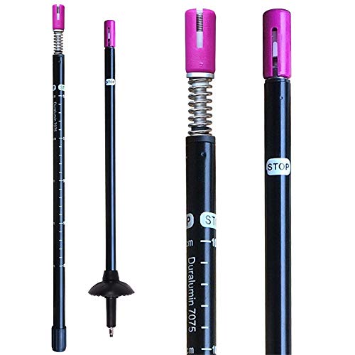 Bastón de senderismo con amortiguación anti-shock y mango de corcho ergonómico MU 7