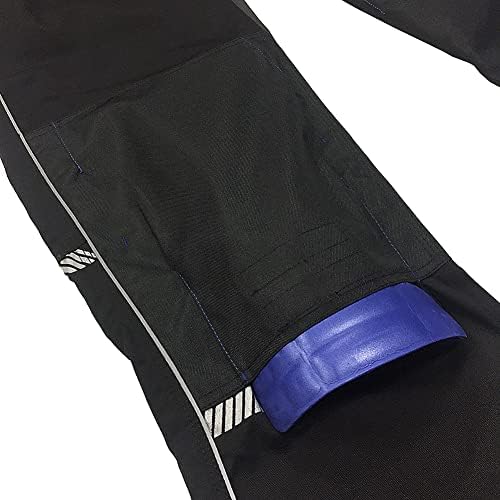 Goodyear Workwear Ergonomic Strong Flexible Work Safety Knee Pads Inserts 1-Pair, Blue, One Size