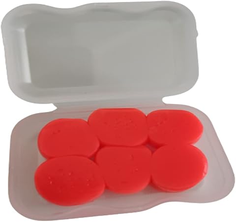 Protetor Auricular Silent Silicone Moldável Kids 3 Pares Cor:laranja