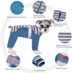 Dog Coats for Small Dogs, Warm Polar Fleece Dog Jacket, Winter Dog Coat Pullover, Small Dogs Winter Clothes, Dog Snow Jacket Onesie, Dog Vest for Small Medium Dogs, Cold Weather Dog Coat Dog Coats for Small Dogs Warm Polar Fleece Dog Jacket Winter Dog Coat Pullover Small Dogs Winter Clothes Dog Snow Jacket Onesie Dog Vest for Small Medium Dogs Cold Weather Dog Coat