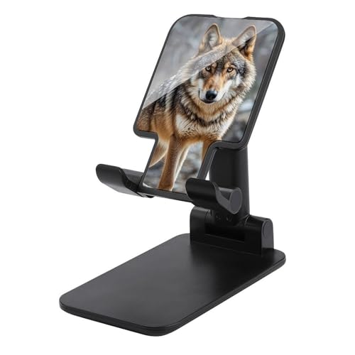 Support de téléphone loup pliable support portable universel bureau