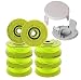 TOPEMAI AC80RL3 Replacement Trimmer Spool 11ft 0.080" with 522994001 AC14HCA Cap Covers for Ryobi One Plus 18v 24v 40v Auto-Feed Twist Single Line (8 Spools + 2 Caps)