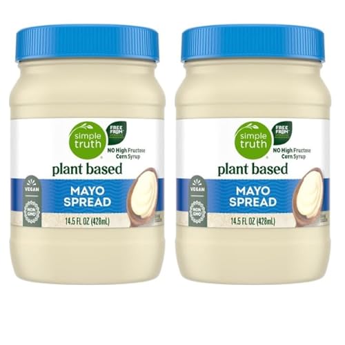 Plant Based Mayo Spread, Vegan Mayonnaise Alternative, Dairy-Free, Egg-Free, Non-GMO,