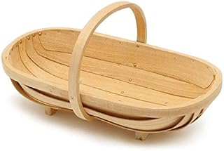 Burgon & Ball Trug, Wood, Walnut, Medium