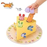 Juguete de rescate de queso: los niños pueden utilizar el gatito y atrapar a los ratones del queso.