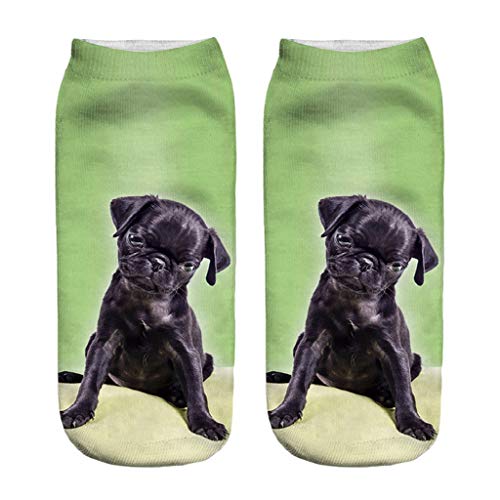 LUCKYCAT Calcetín Unisex Adulto Calcetines De Algodón Niña Calcetines Divertidos Acogedor Transpirable...