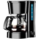 QJRGUY Machine,Coffee Filter,Semi-Automatic Coffee Machine,Built-In Filter Compatible With Office,Family